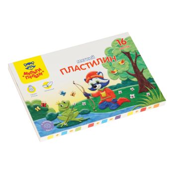 Пластилин Мульти-Пульти 