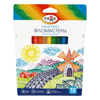 Фломастеры Гамма 